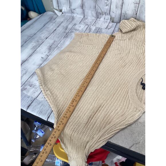 Moon & Madison Women's Lightweight Beige Fall/Summer Sweater Size XS - Picture 4 of 6